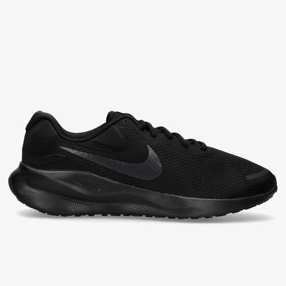 NWT Nike Revolution 7 Running Shoes - Black/Off Noir, Size 8 - Picture 3 of 3